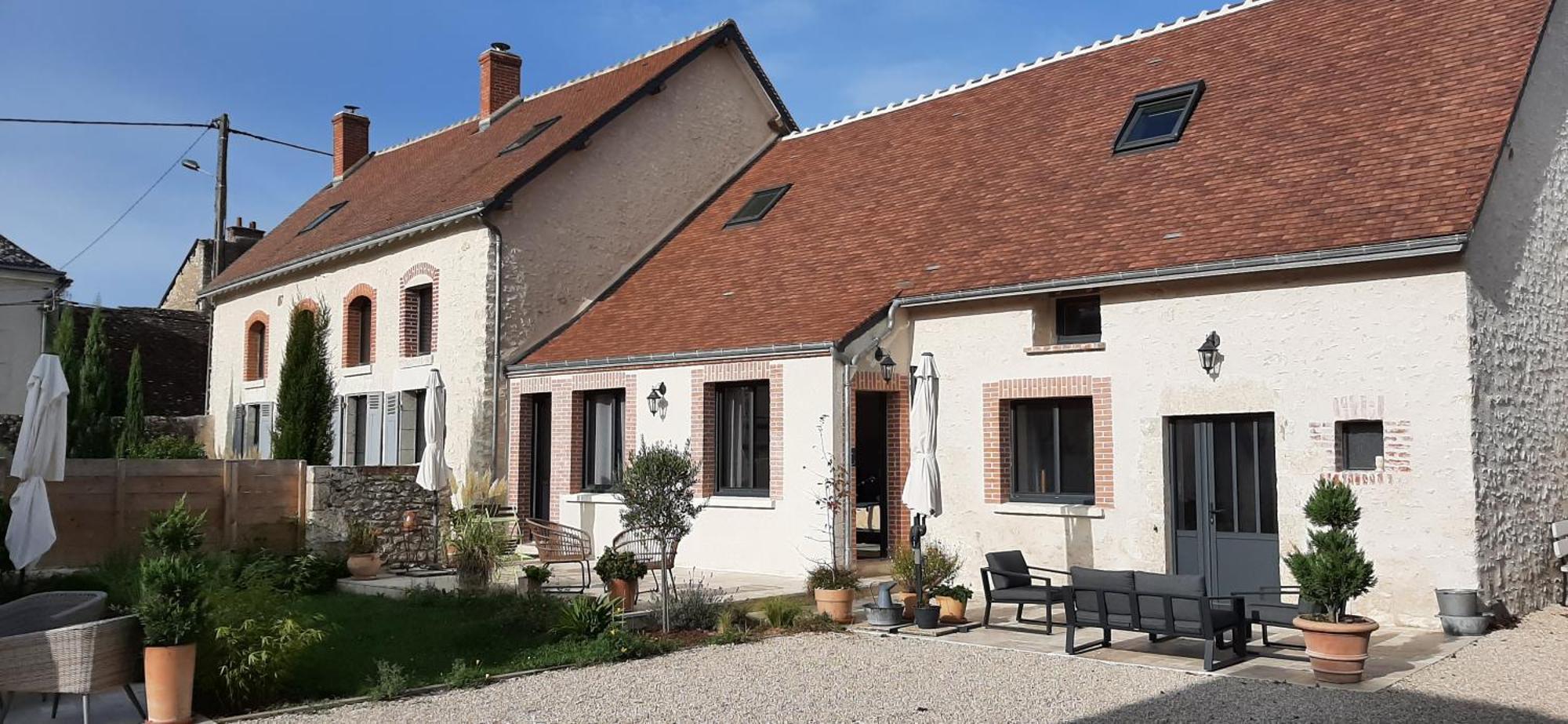 Le Clos Mace - Maison D'Hotes Proche Blois Chambord Saint-Denis-sur-Loire Exterior photo